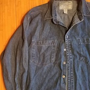 Buckley Bay jean jacket  well made 100 % cotton XL